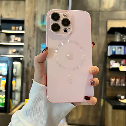 Case de Lujo (Exclusivo) para iPhone con protector de Cámara de vidrio