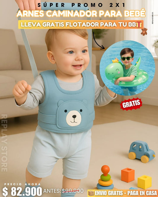 ARNES CAMINADOR PARA BEBÉ | LLEVA GRATIS FLOTADOR 🎁